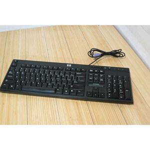 HP Genuine Keyboard Model 5137 Black - No Missing Keys - PS/2 Connector